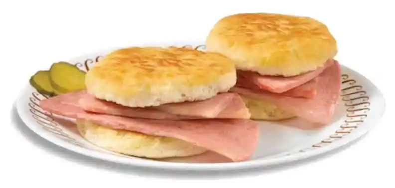 2 COUNTRY HAM BISCUITS