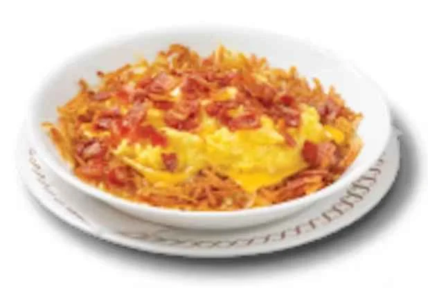 BACON EGG & CHEESE HASHBROWN BOWL